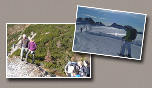 Berg- und Schneeschuhtouren